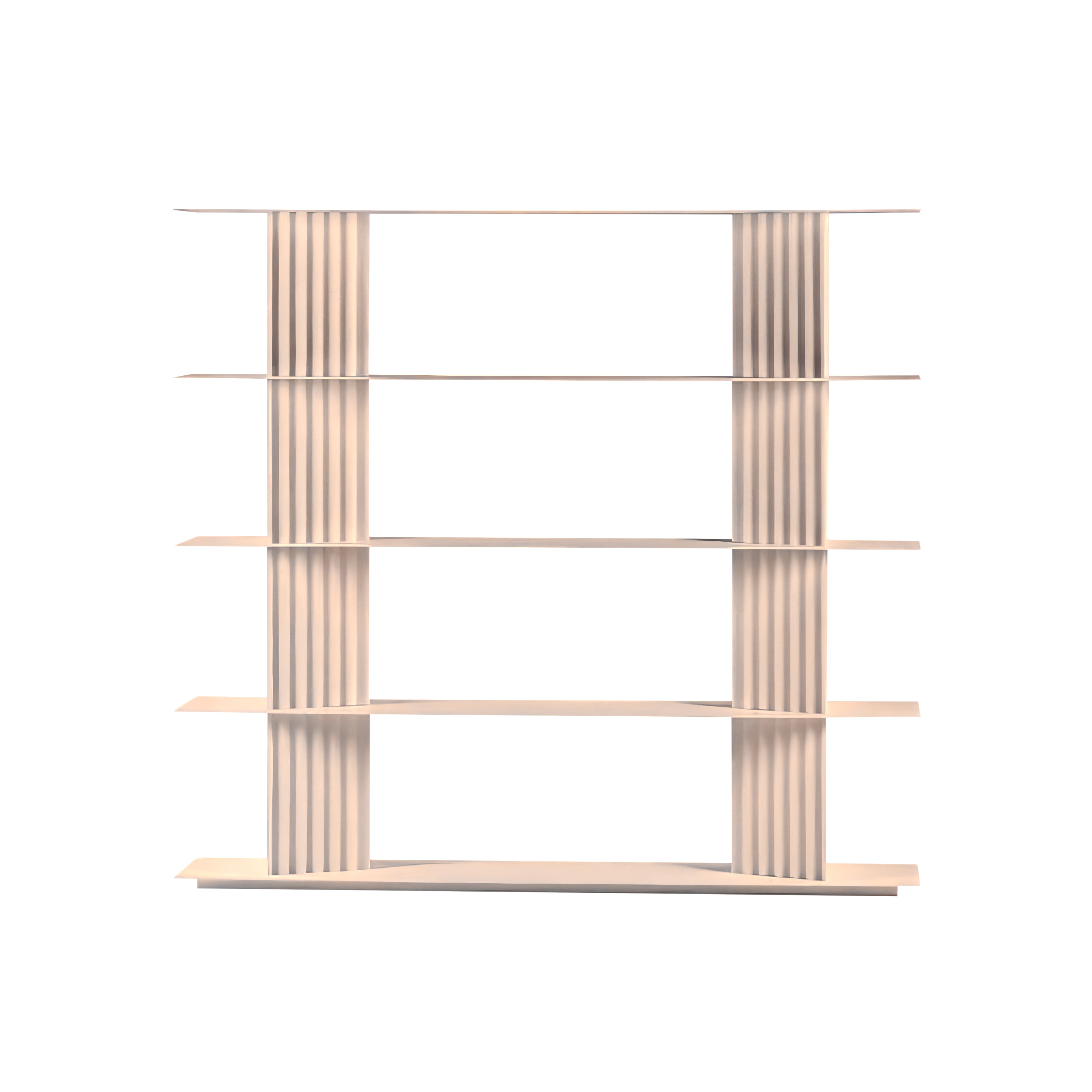 Plec Shelving: Small + High + Peach Rose