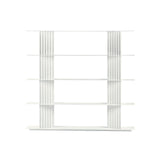 Plec Shelving: Small + High + Traffic White
