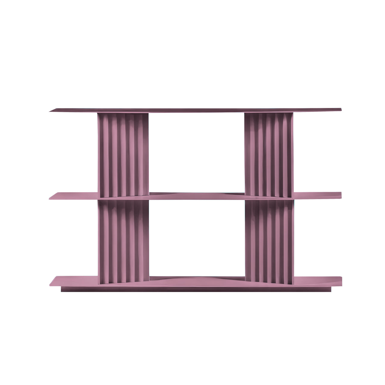 Plec Shelving: Extra Small + low + Pastel Violet