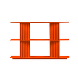 Plec Shelving: Extra Small + Low + Pure Orange