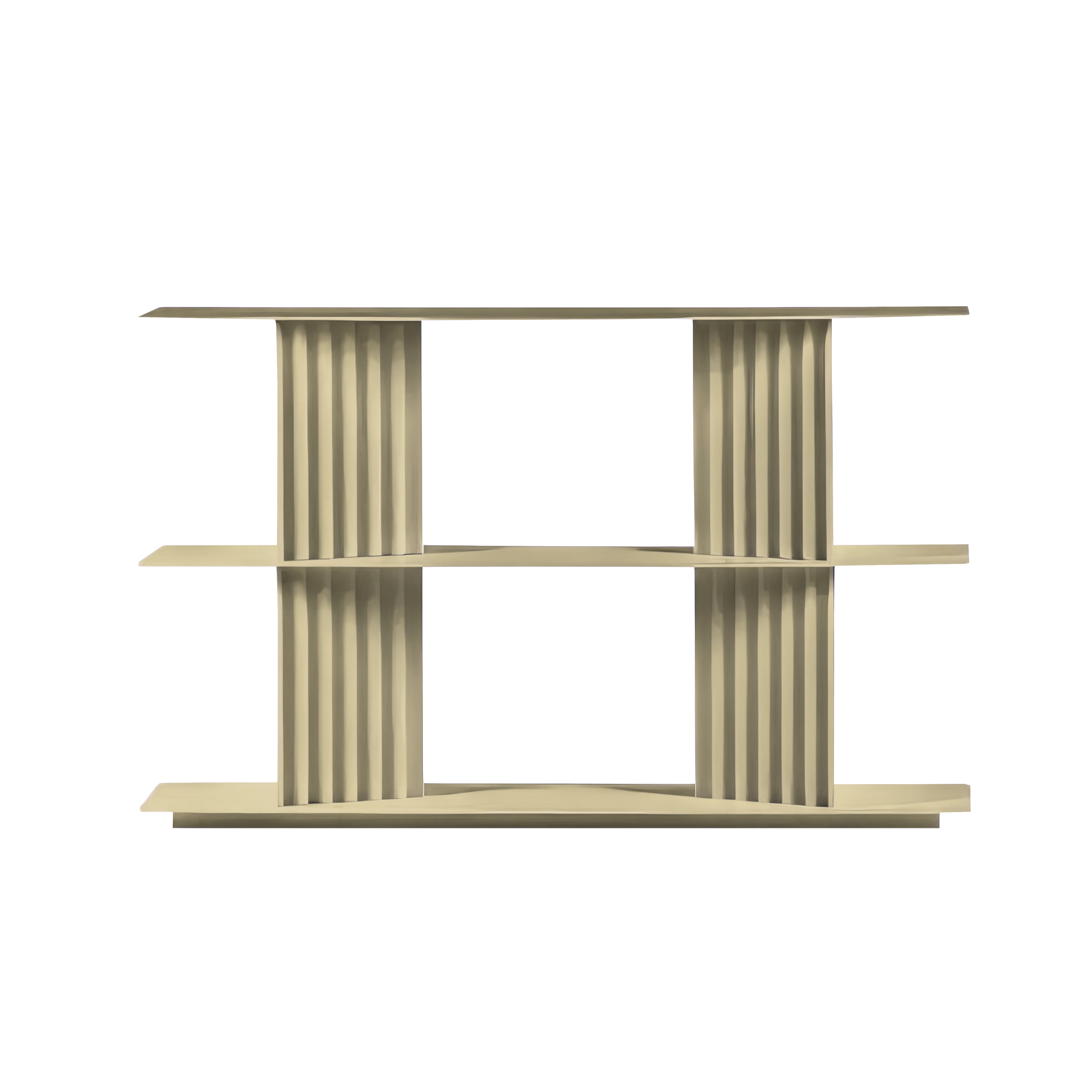 Plec Shelving: Extra Small + Low + Silk Grey