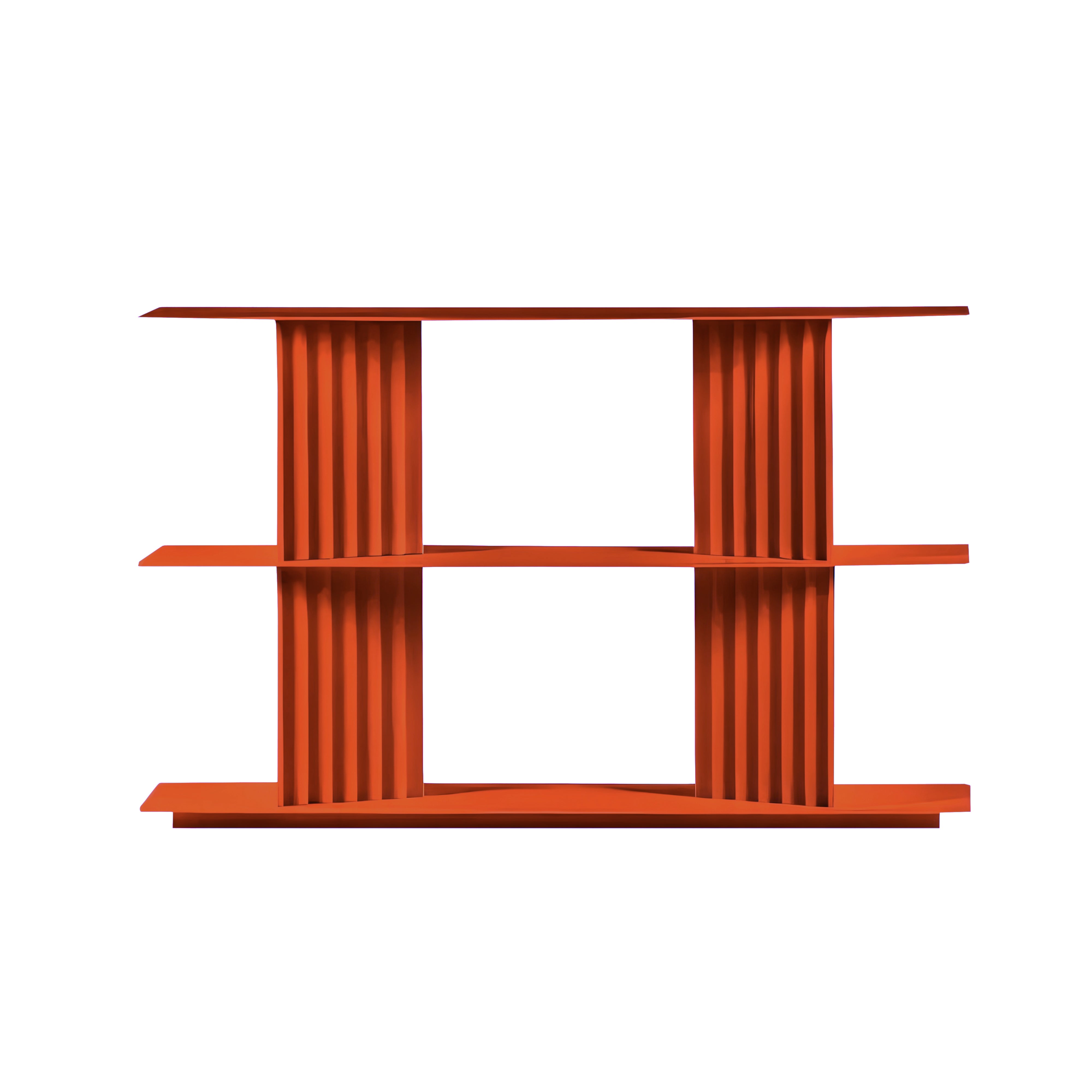 Plec Shelving: Extra Small + Low + Terracotta