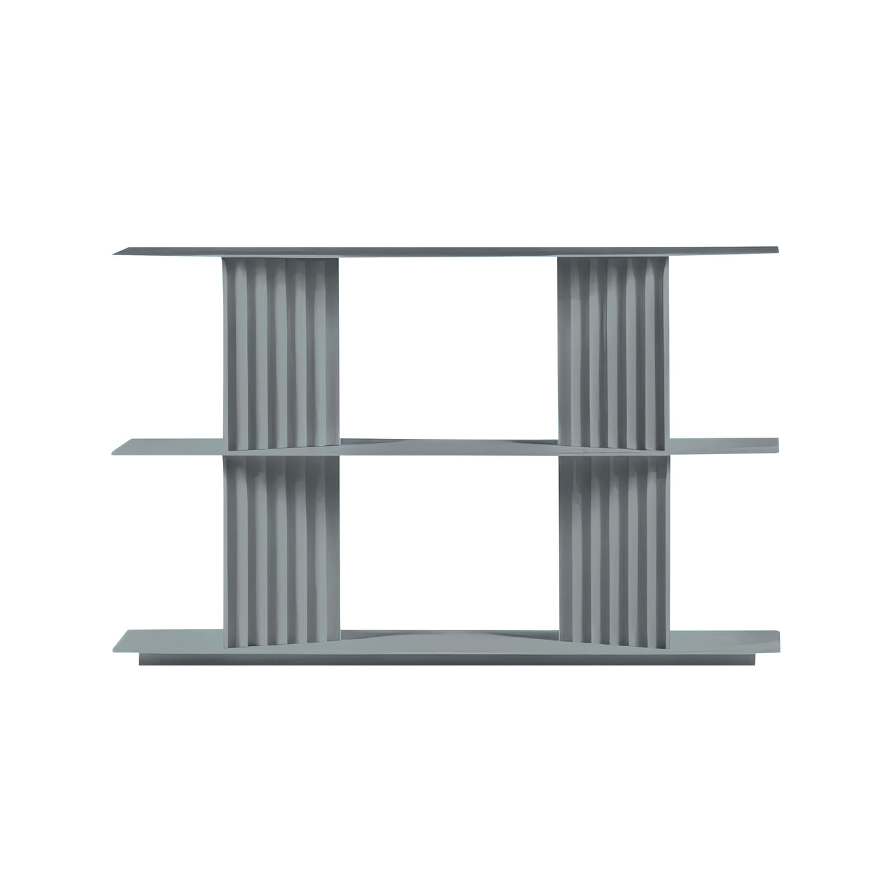 Plec Shelving: Extra Small + Low + Window Grey