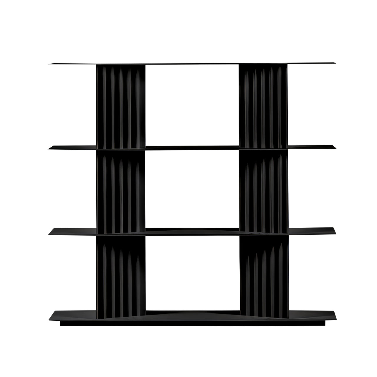 Plec Shelving: Extra Small + Medium + Jet Black