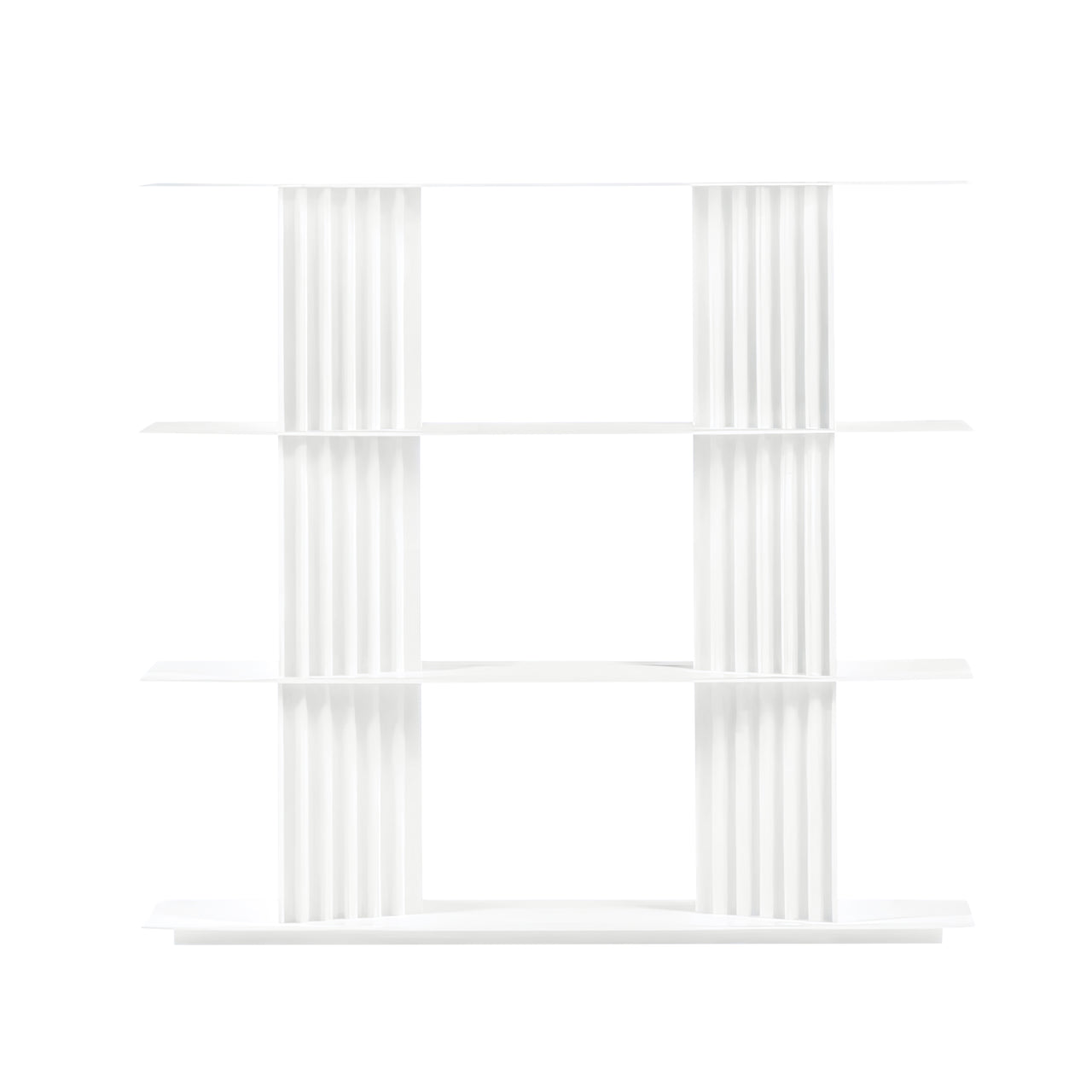 Plec Shelving: Extra Small + Medium + Traffic White
