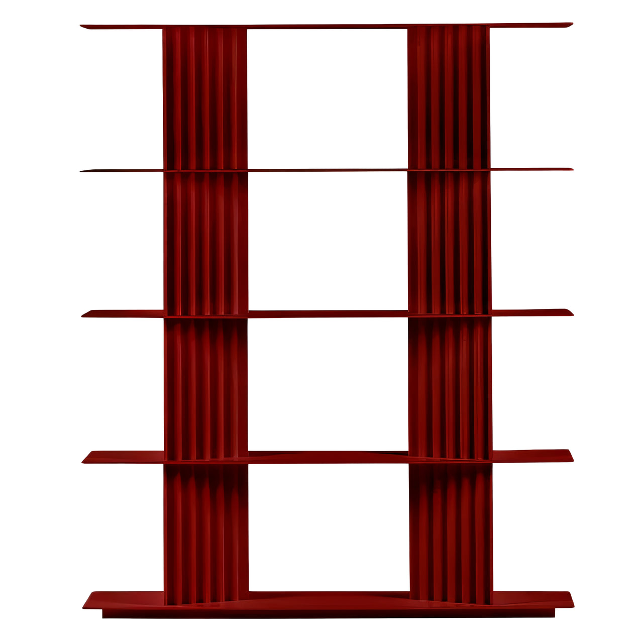 Plec Shelving: Extra Small + High + Bordeaux