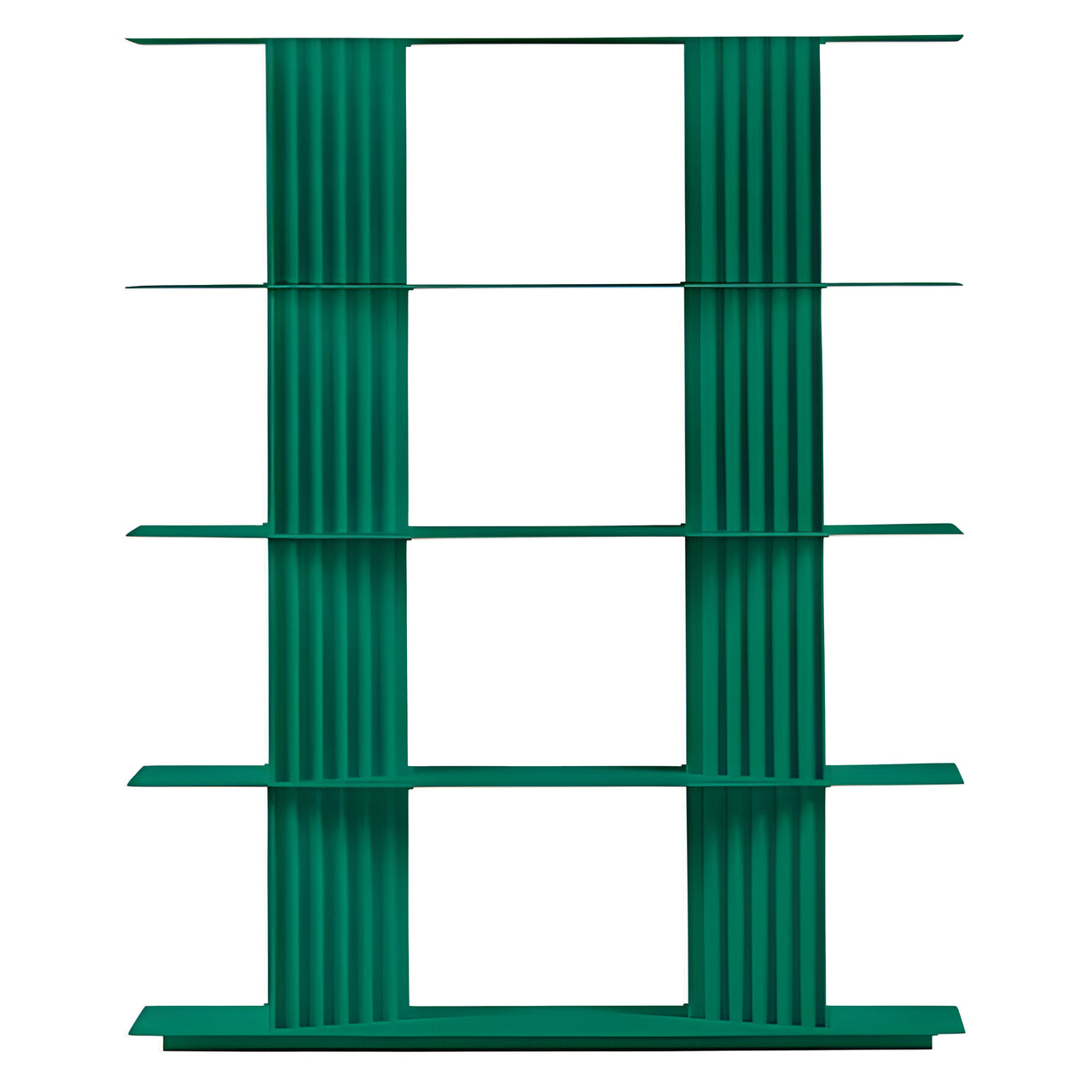 Plec Shelving: Extra Small + High + Emerald Green