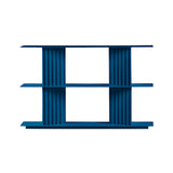 Plec Shelving: Extra Small + Low + Green Blue