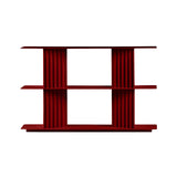 Plec Shelving: Extra Small + Low + Bordeaux