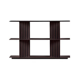 Plec Shelving: Extra Small + Low + Grey Brown