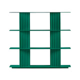Plec Shelving: Extra Small + Medium + Emerald Green