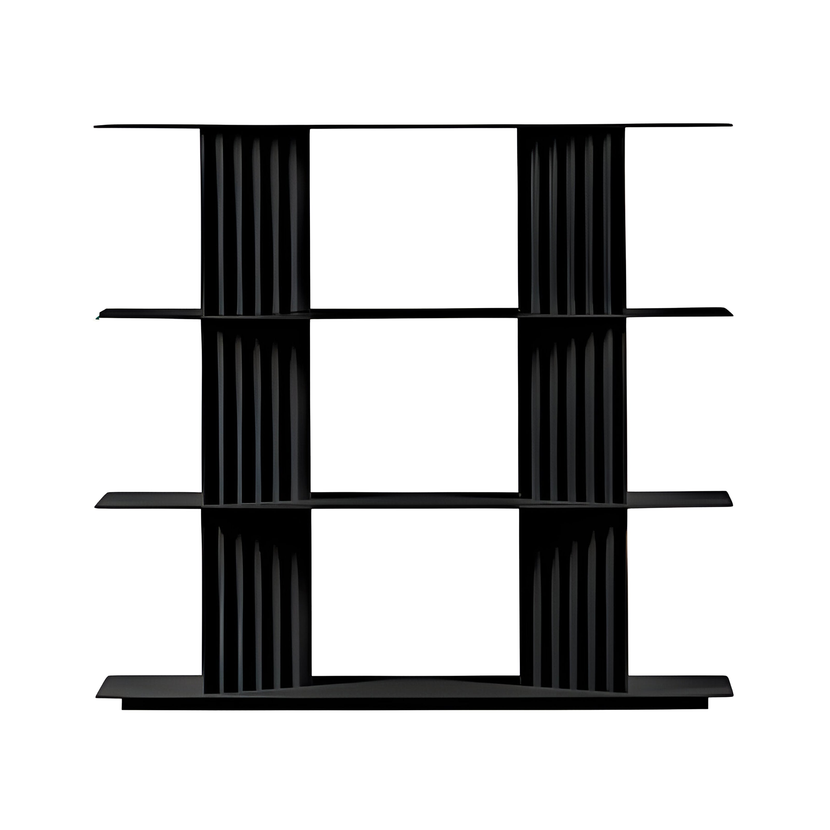 Plec Shelving: Extra Small + Medium + Jet Black