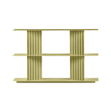 Plec Shelving: Extra Small + Low + Green Beige