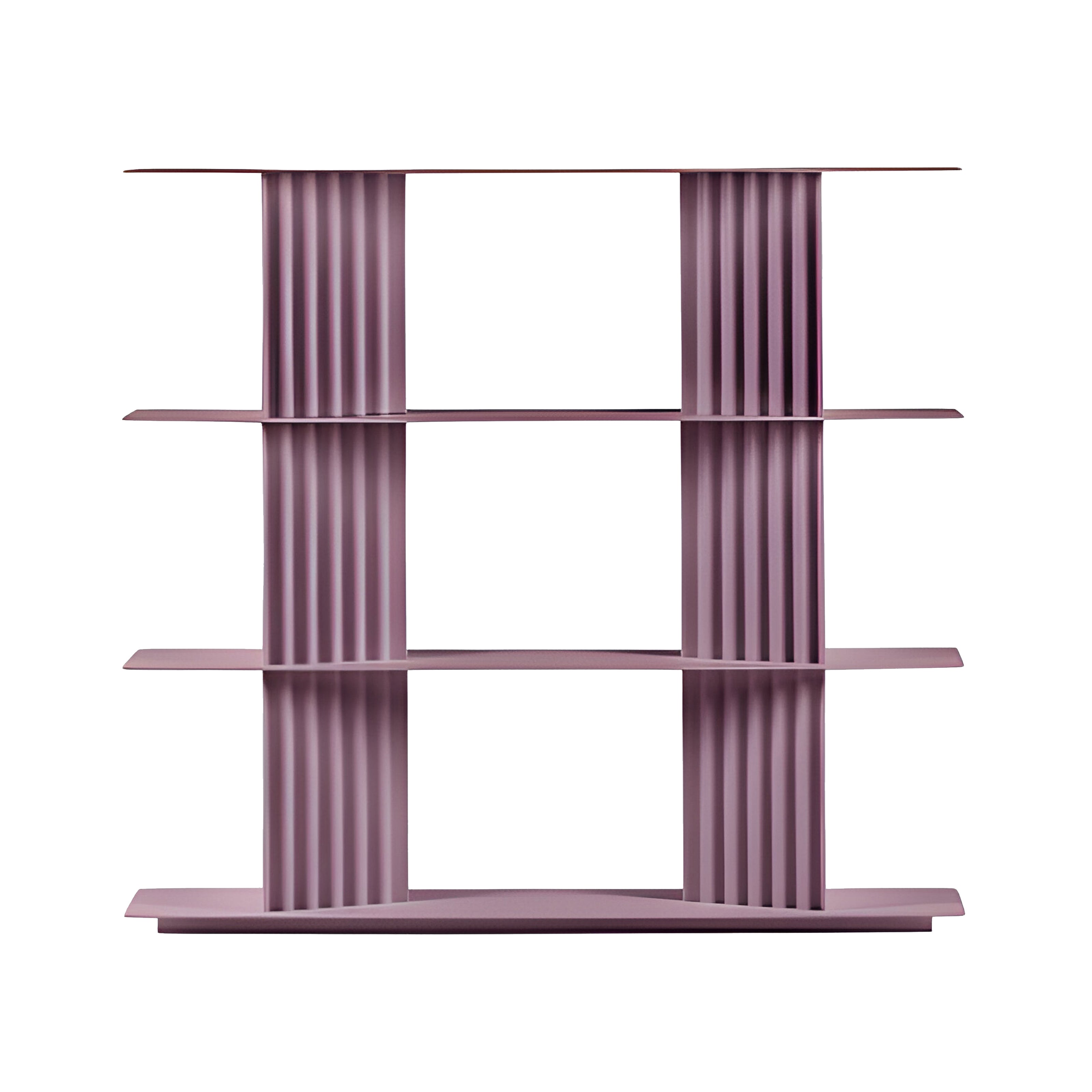 Plec Shelving: Extra Small + Medium + Pastel Violet
