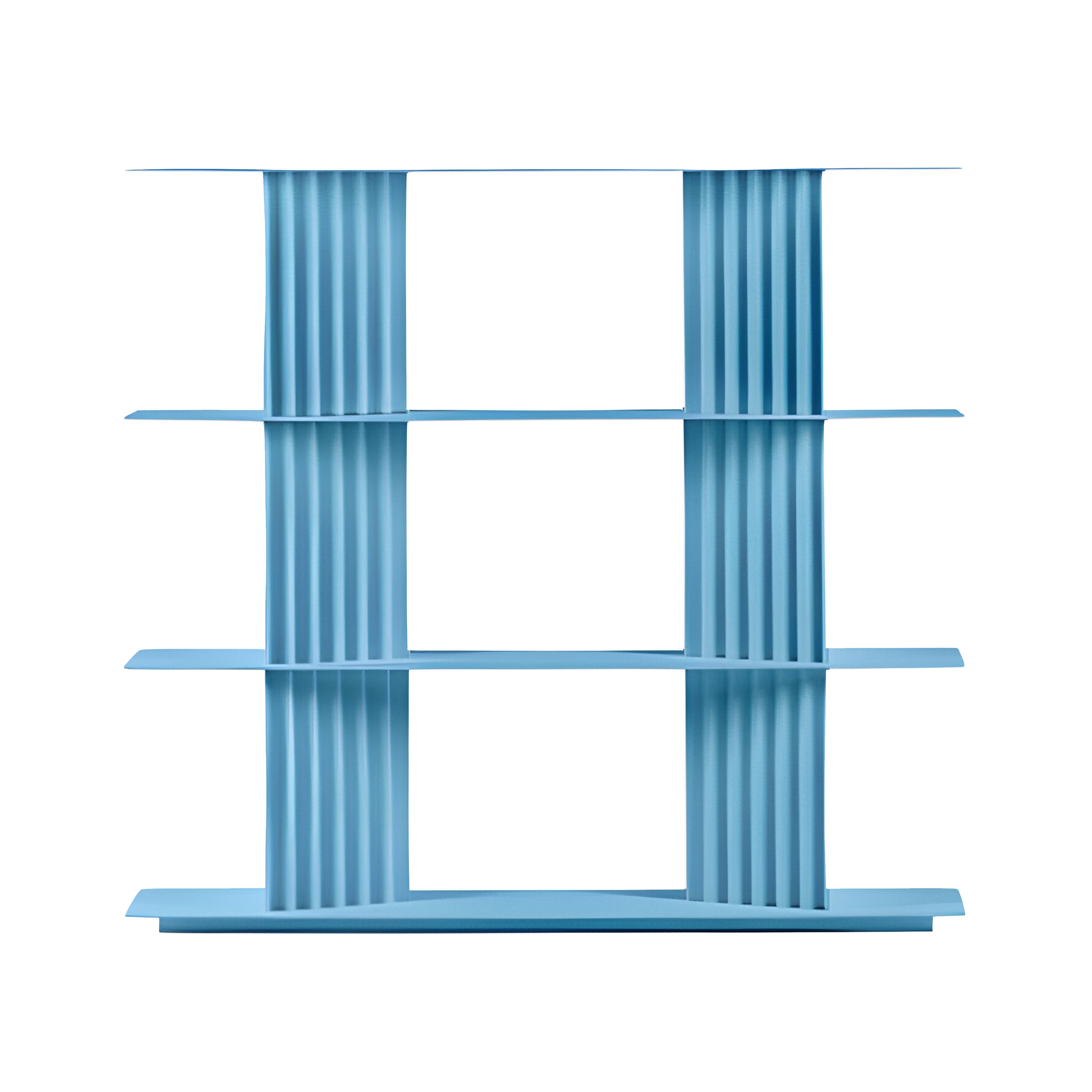 Plec Shelving: Extra Small + Medium + Cool Blue