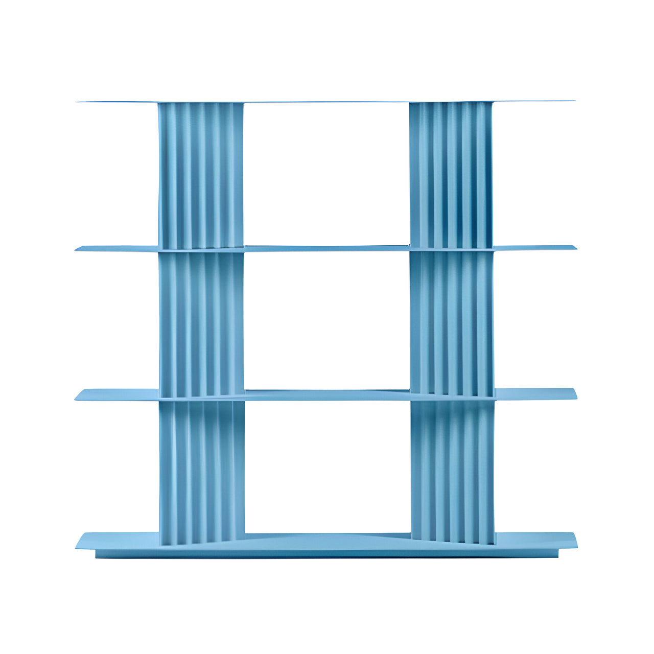 Plec Shelving: Extra Small + Medium + Cool Blue