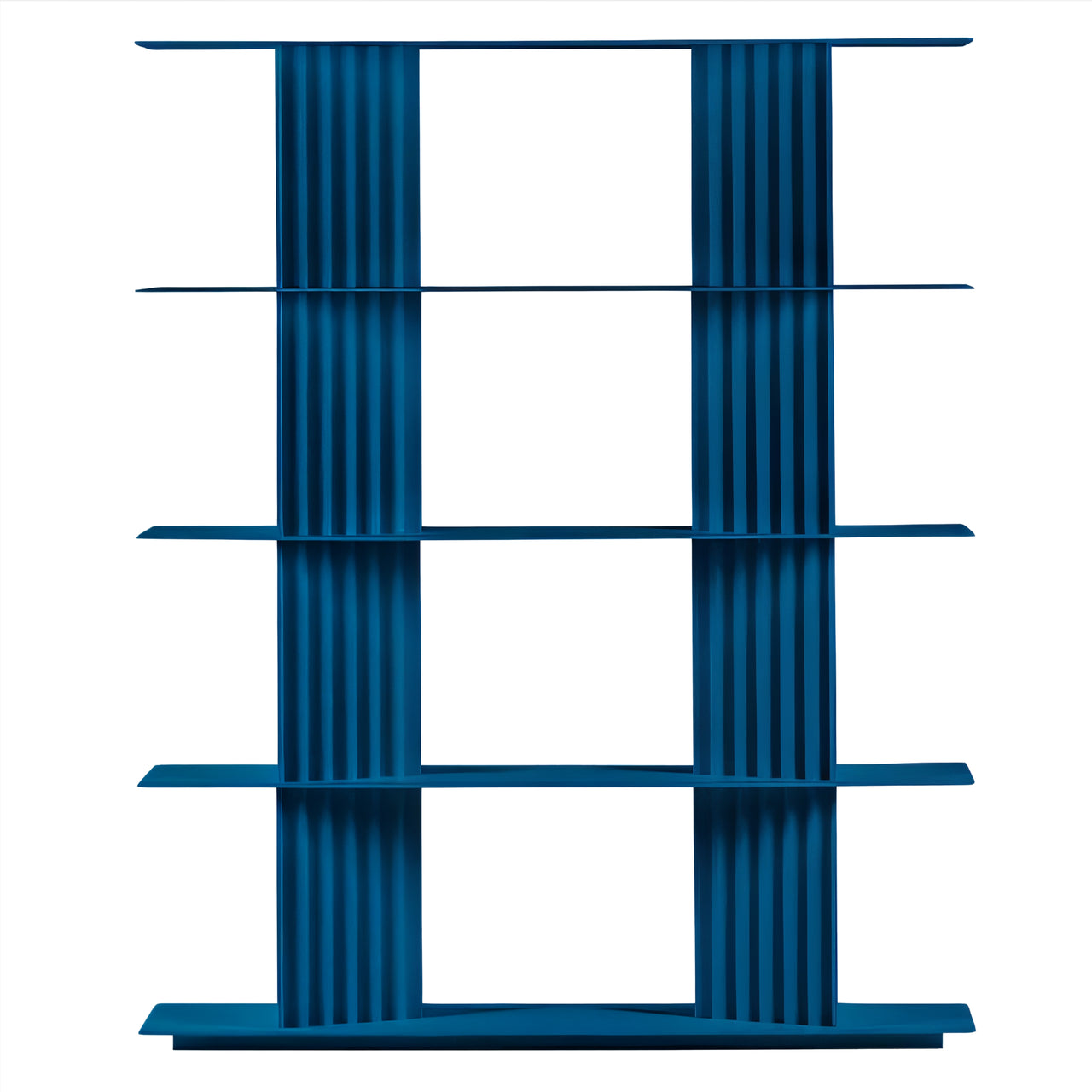 Plec Shelving: Extra Small + High + Green Blue