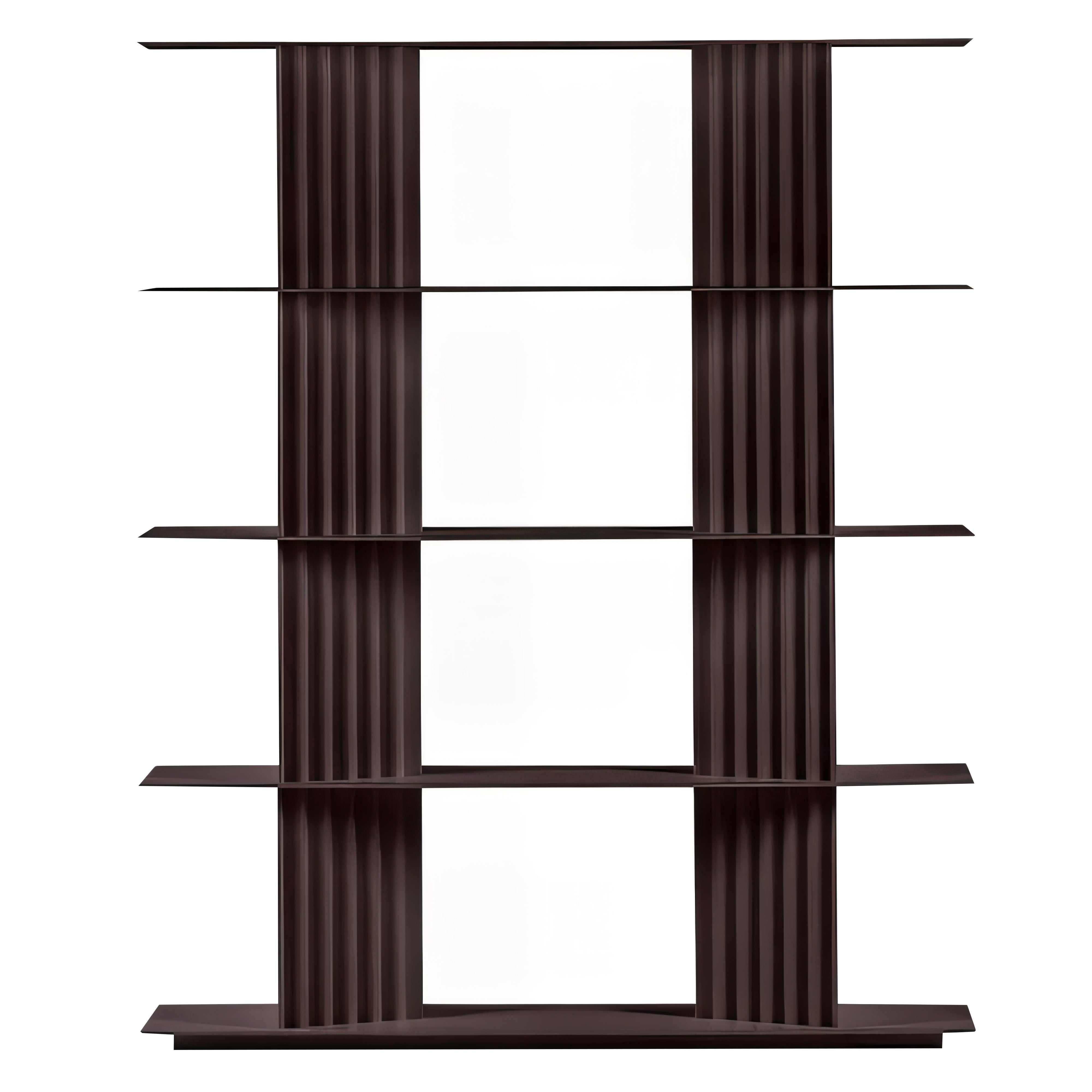 Plec Shelving: Extra Small + High + Grey Brown