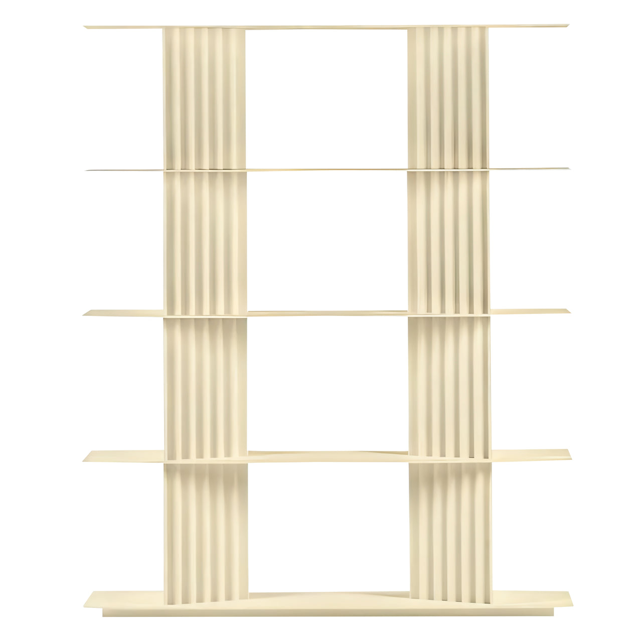 Plec Shelving: Extra Small + High + Light Ivory