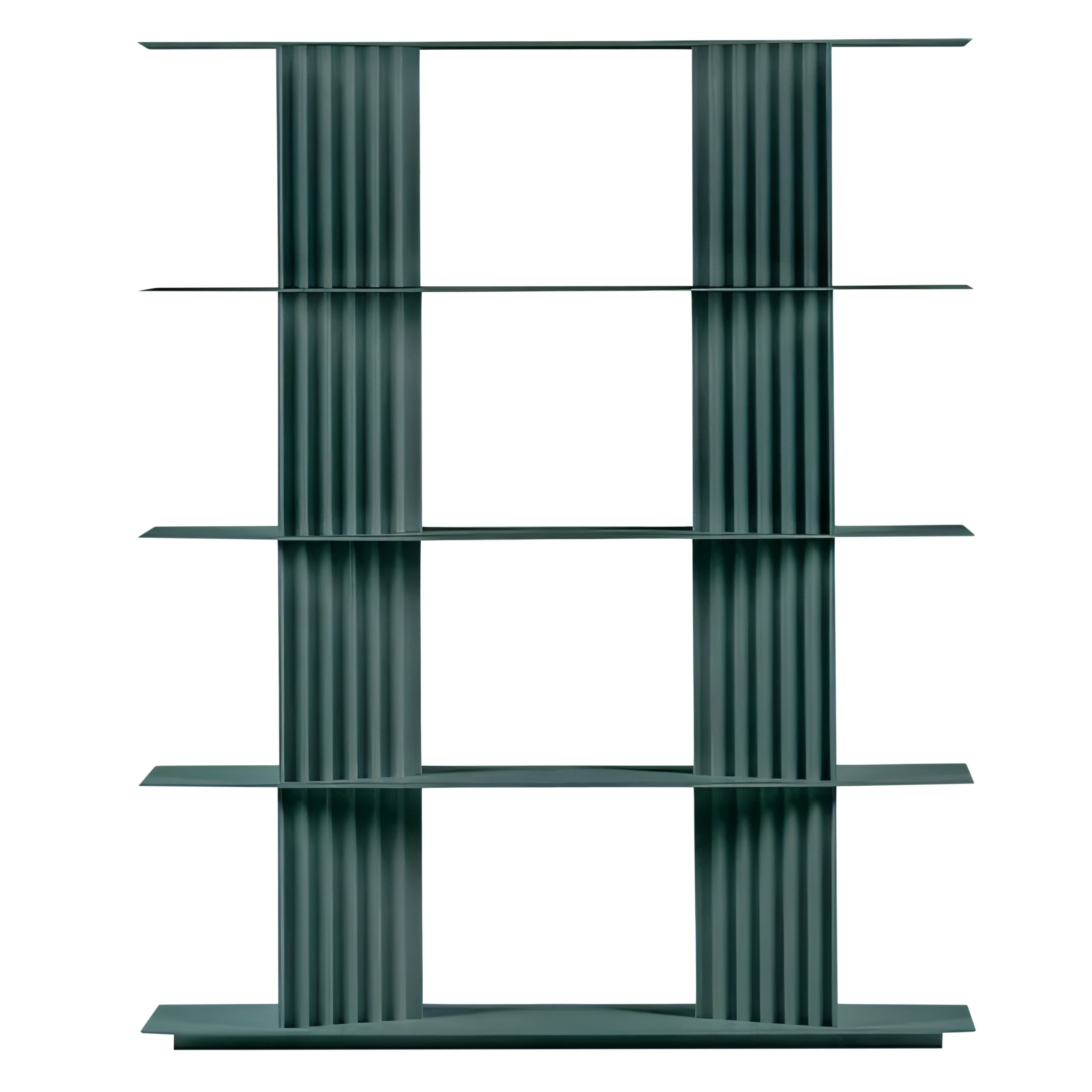 Plec Shelving: Extra Small + High + Nordic Green
