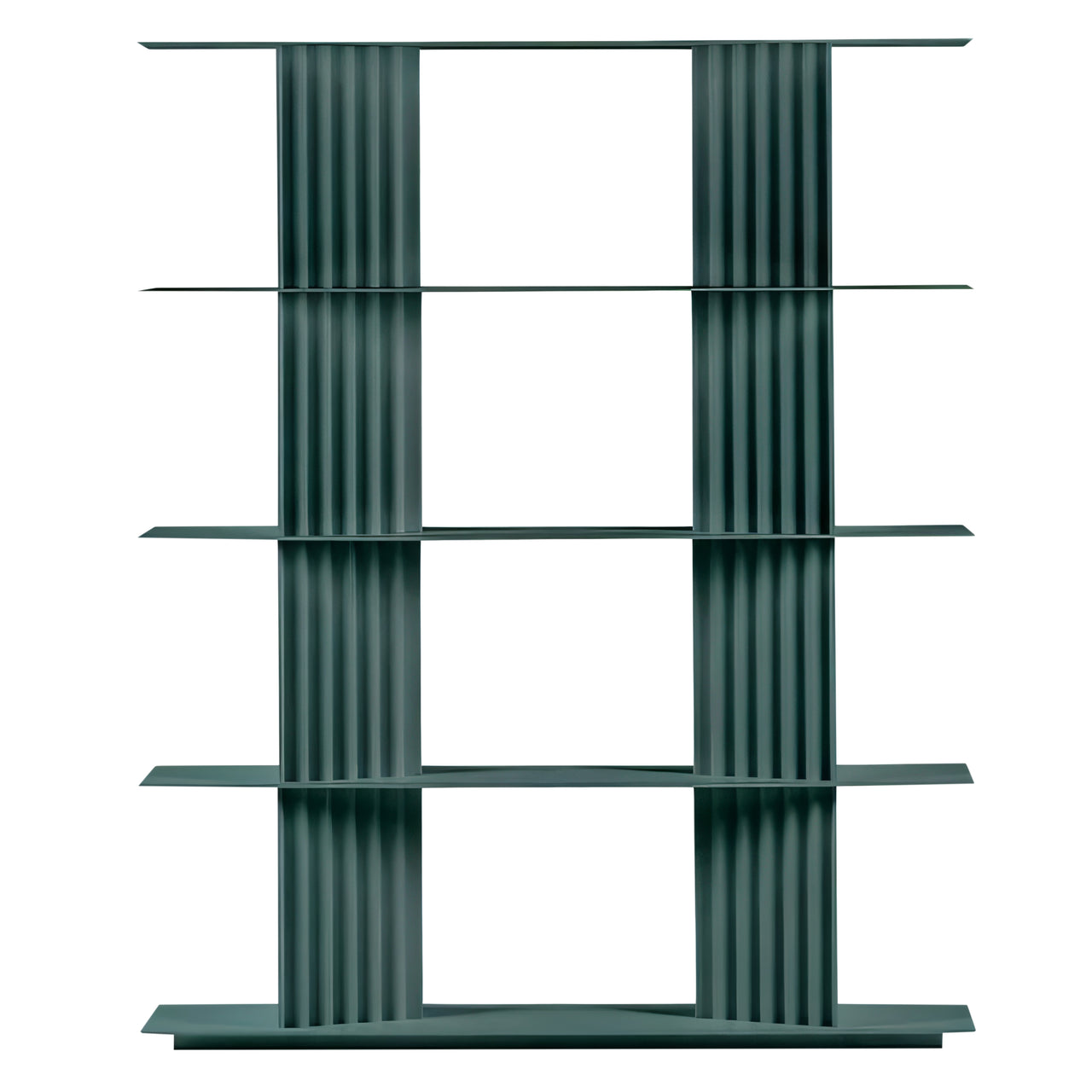 Plec Shelving: Extra Small + High + Nordic Green