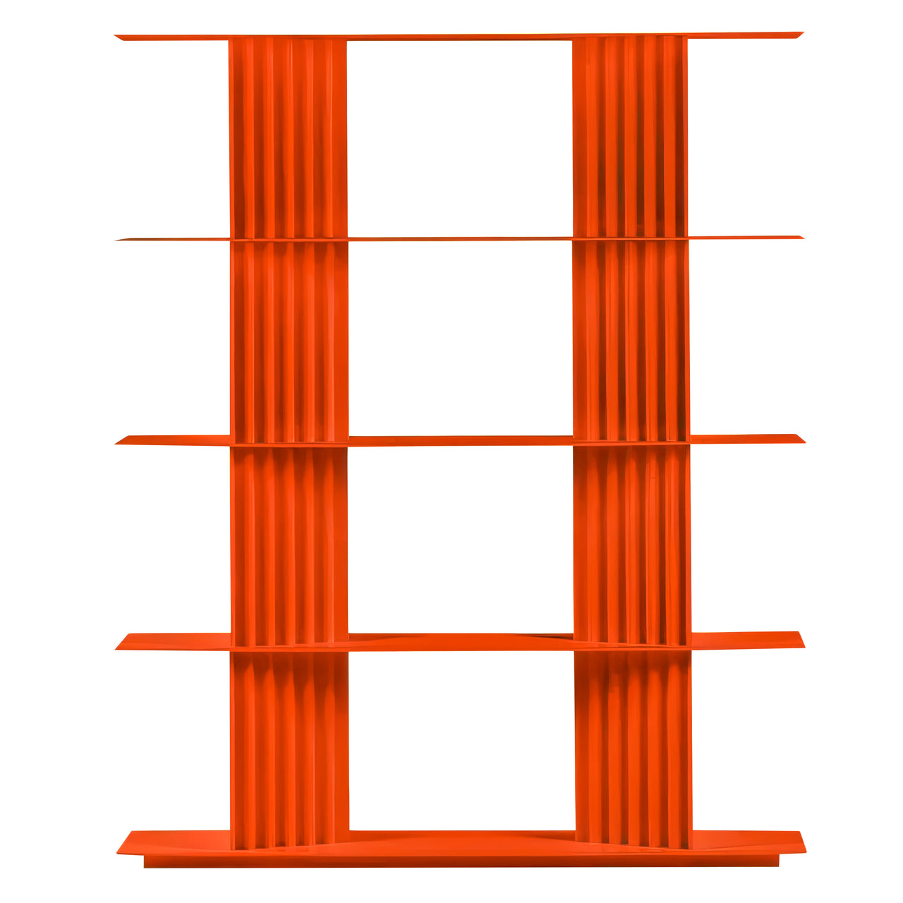 Plec Shelving: Extra Small + High + Pure Orange