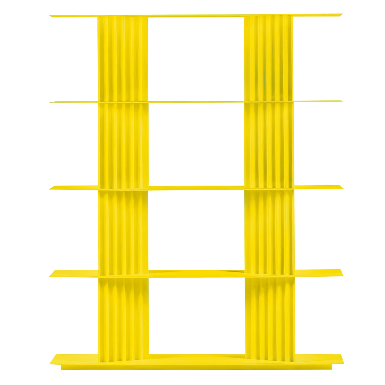 Plec Shelving: Extra Small + High + Sulfur Yellow