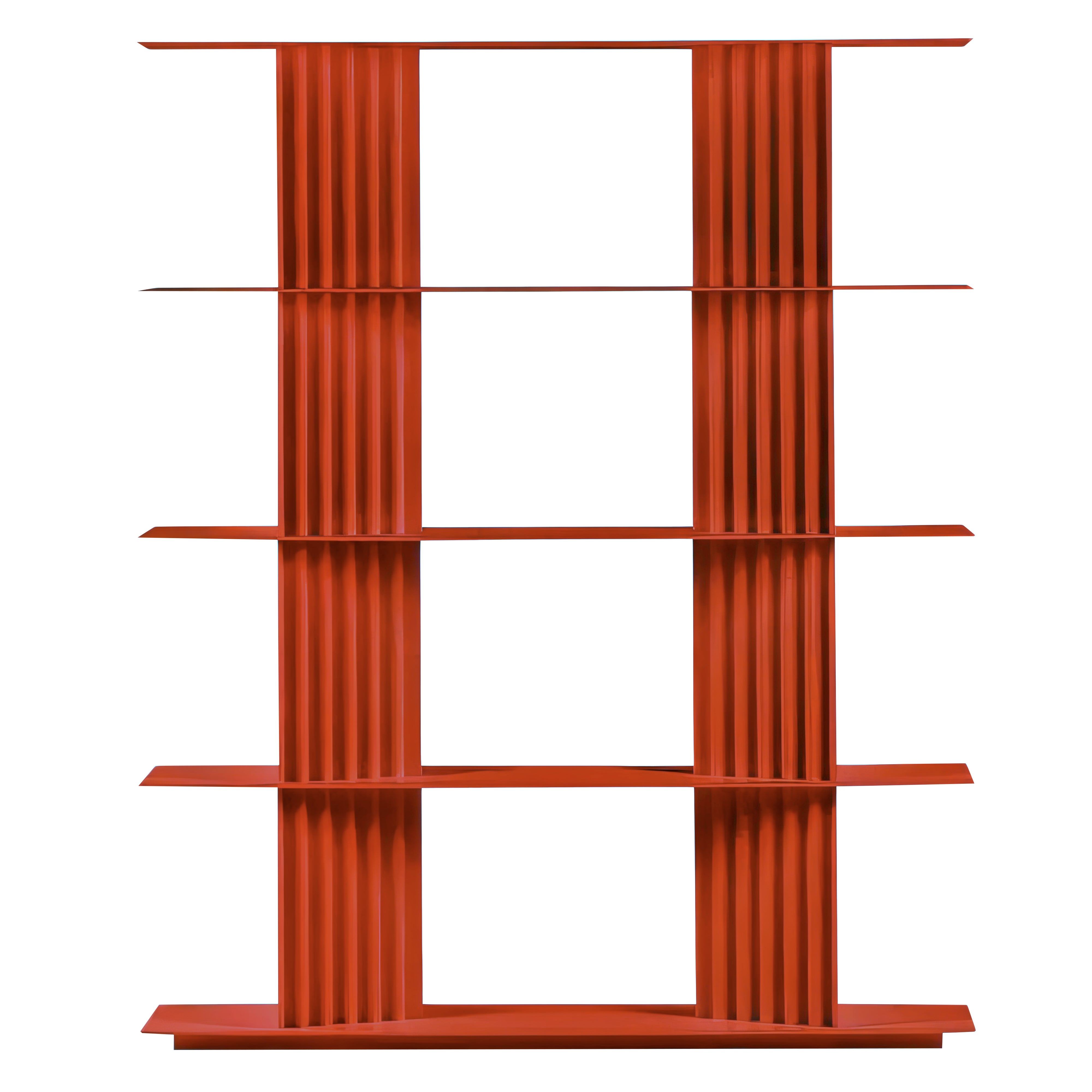 Plec Shelving: Extra Small + High + Terracotta