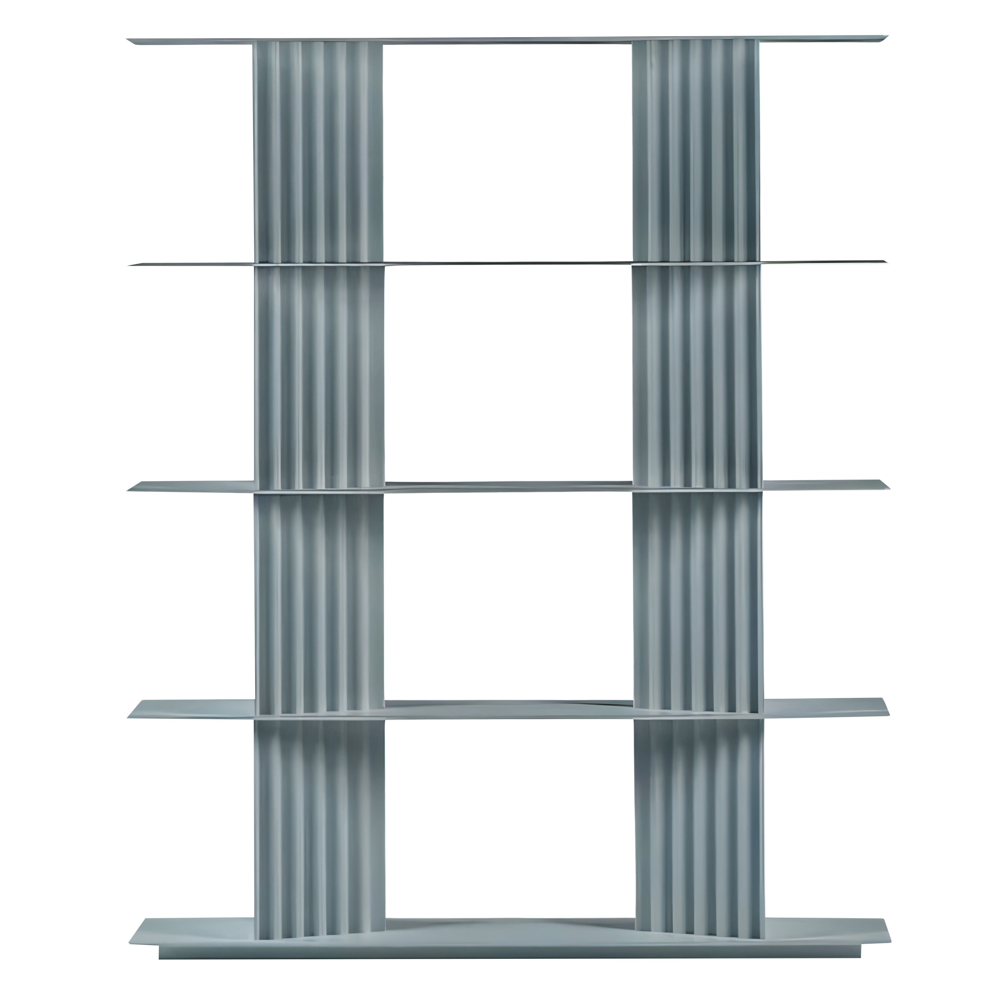 Plec Shelving: Extra Small + High + Window Grey