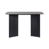 Plec Desk: Black Marquina + Jet Black