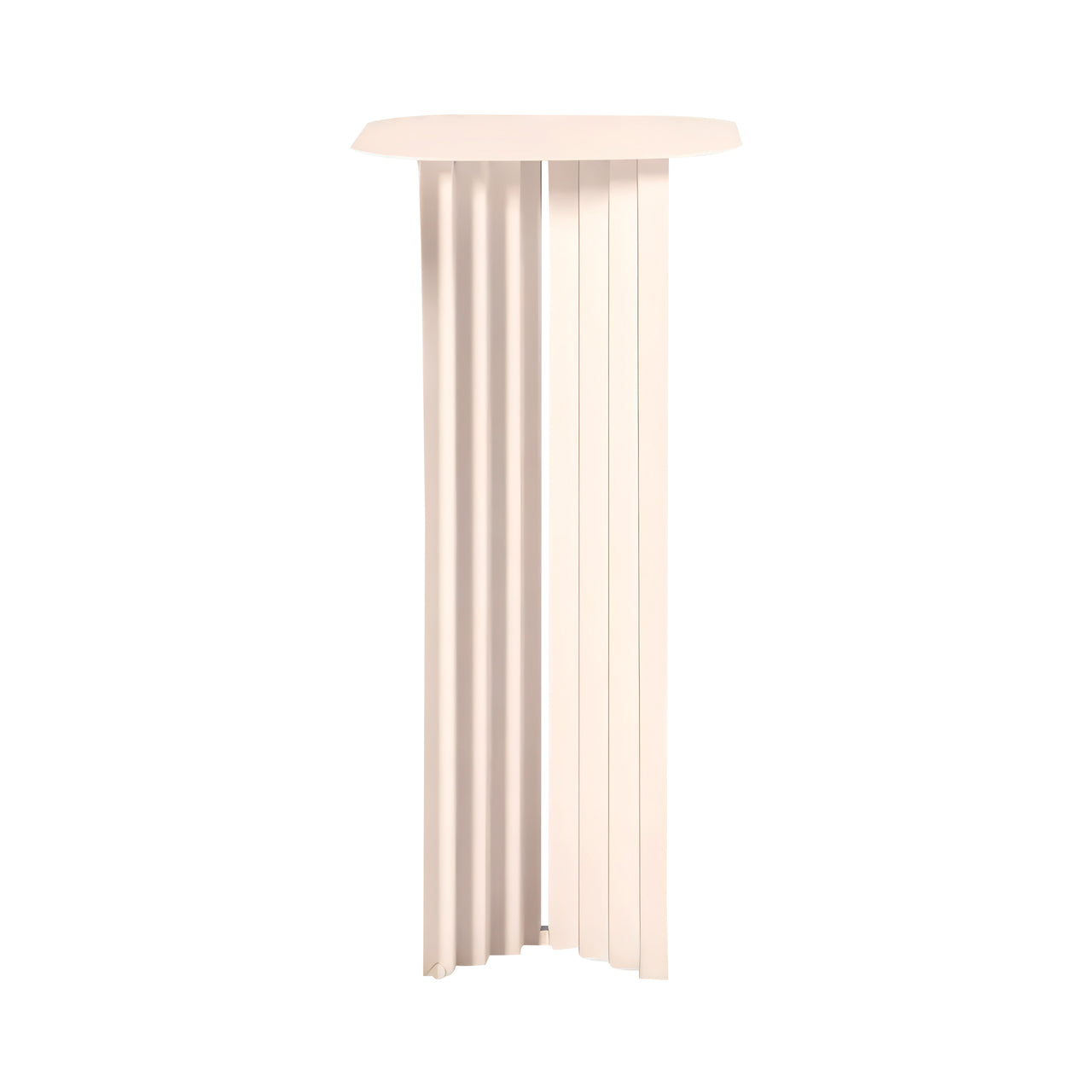 Plec Pedestal: Light Ivory