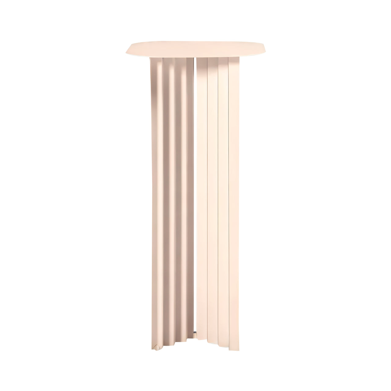 Plec Pedestal: Peach Rose