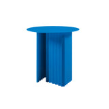 Plec Round Occasional Table: Steel + Small - 19.7