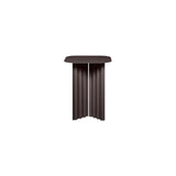 Plec Rectangular Occasional Table: Steel + Small - 14.8