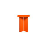 Plec Rectangular Occasional Table: Steel + Small - 14.8