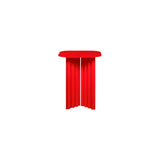 Plec Rectangular Occasional Table: Steel + Small - 14.8
