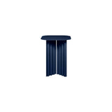 Plec Rectangular Occasional Table: Steel + Small - 14.8