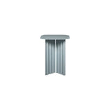 Plec Rectangular Occasional Table: Steel + Small - 14.8