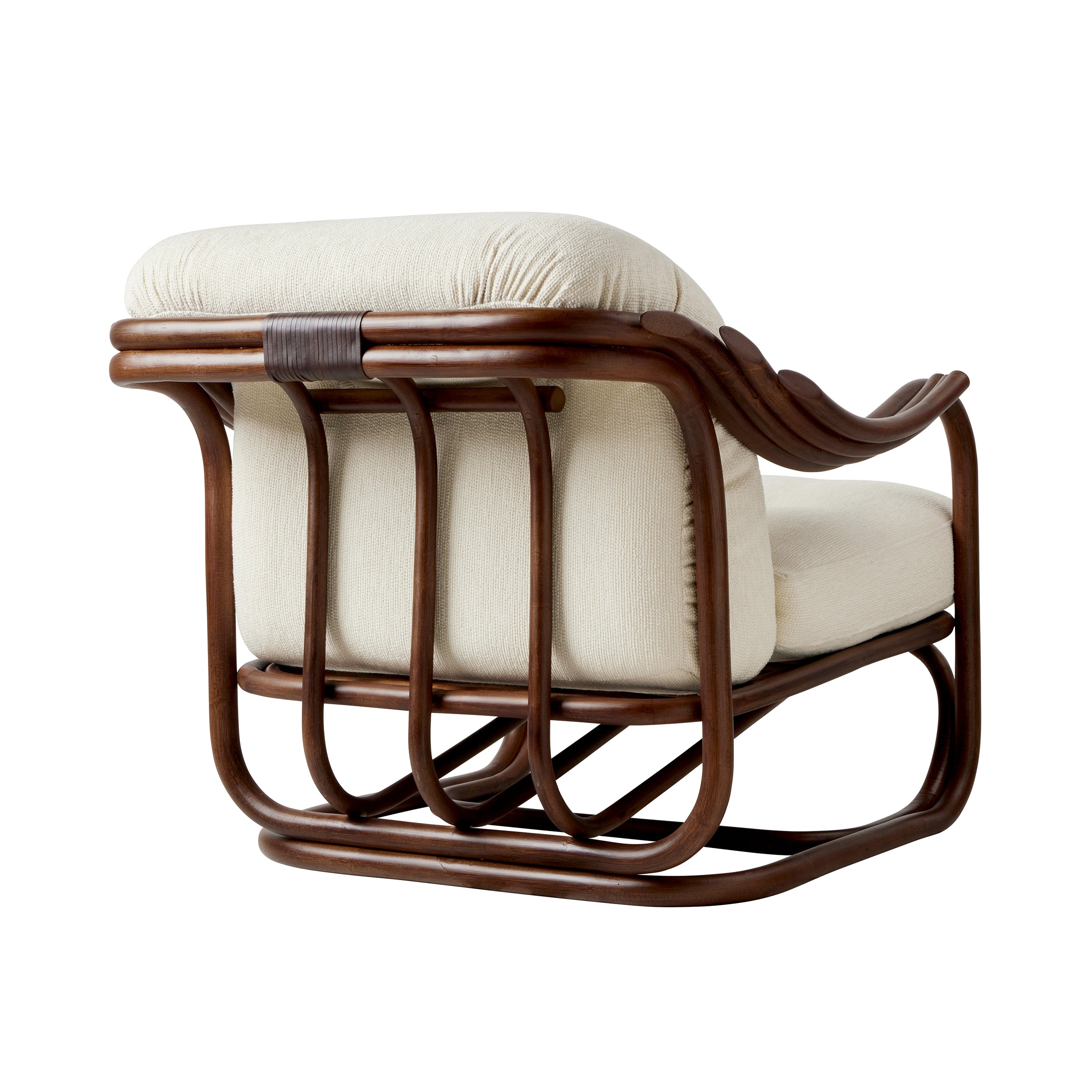 Poltrona Tria Lounge Chair: Fully Upholstered