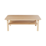 Port Coffee Table: Rectangular + Oak