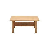 Port Coffee Table: Square + Oak