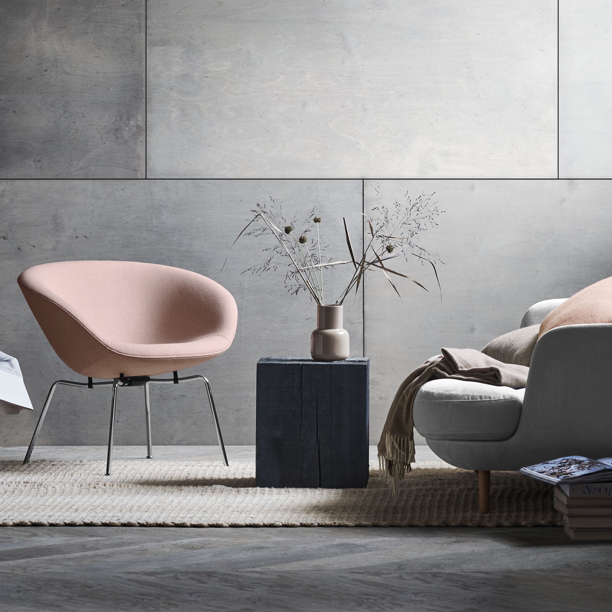 Pot Lounge Chair: LS