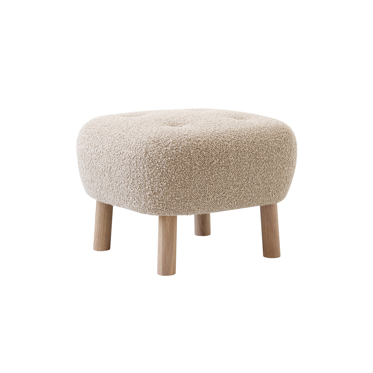 Little Petra Pouf ATD1: Oiled Oak