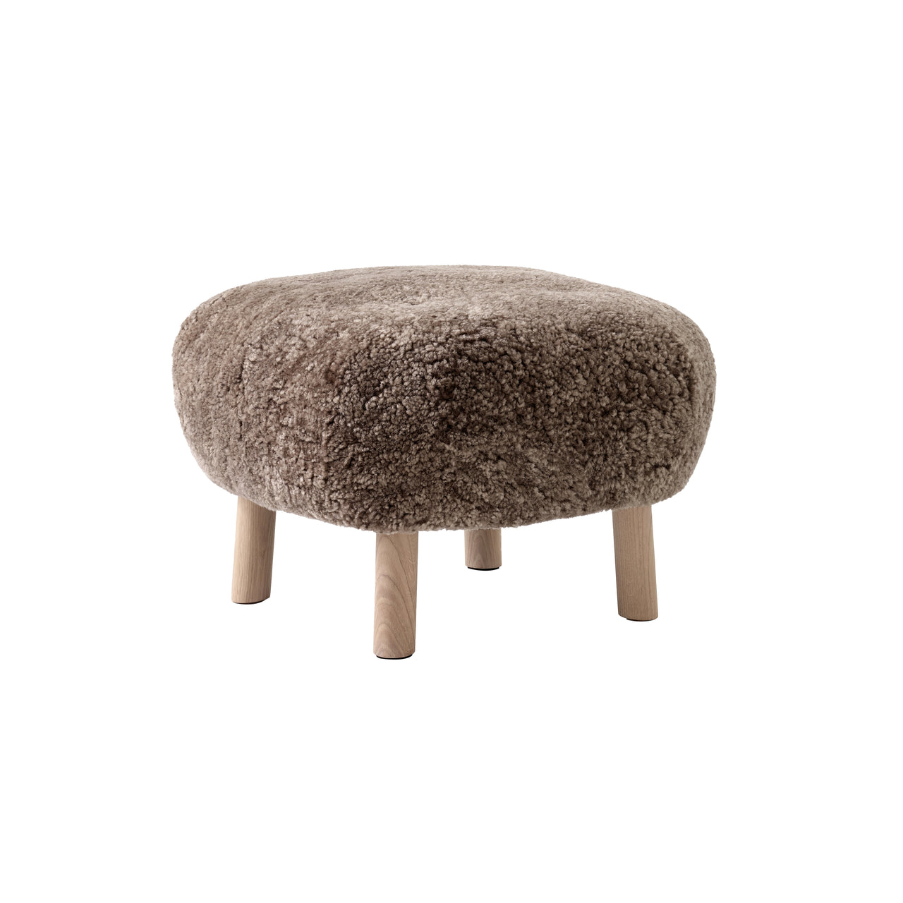 Little Petra Pouf ATD1: Oiled Oak