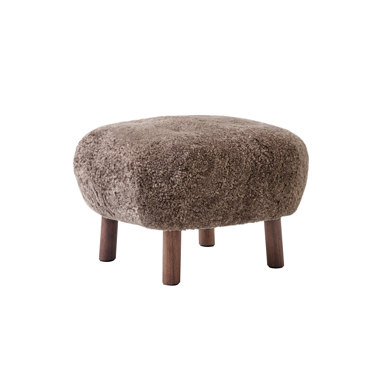 Little Petra Pouf ATD1: Oiled Walnut
