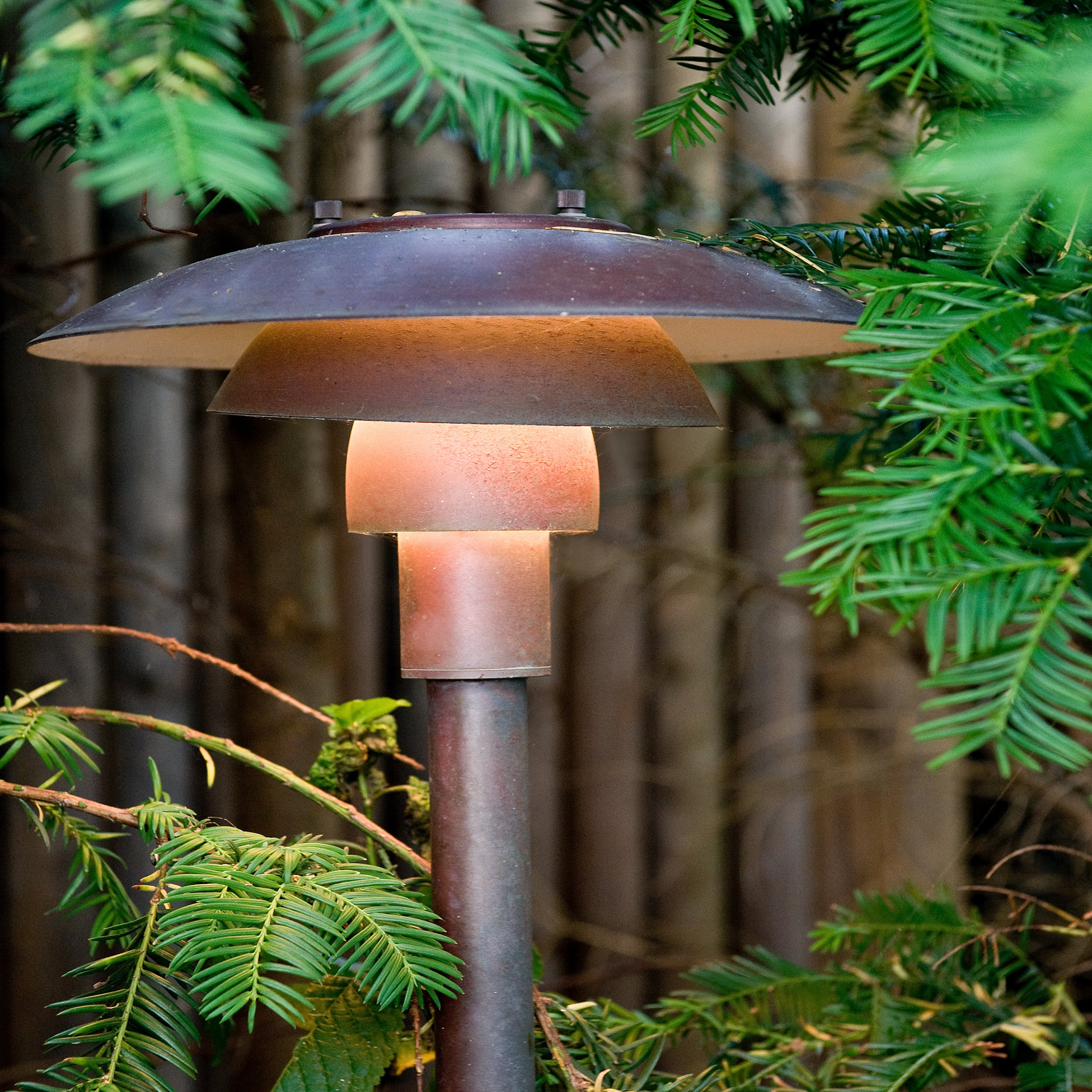 PH 3-2½ Bollard Lamp: Outdoor