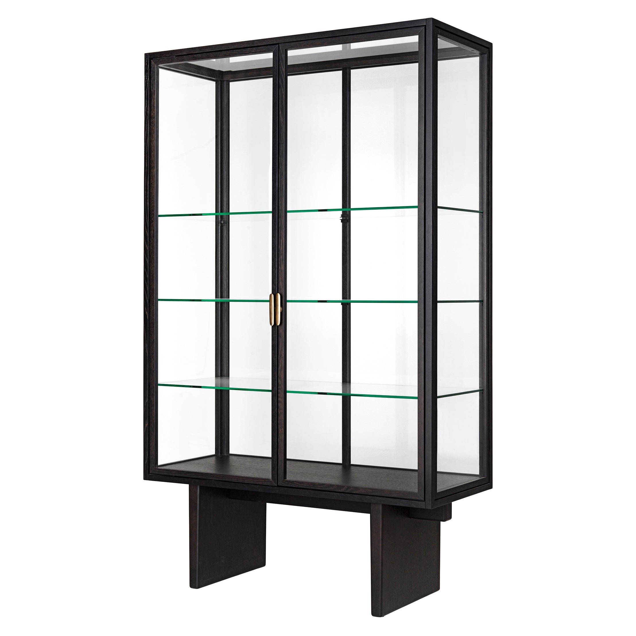 Private Vitrine: Brown + Black Stained Oak