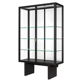 Private Vitrine: Brown + Black Stained Oak