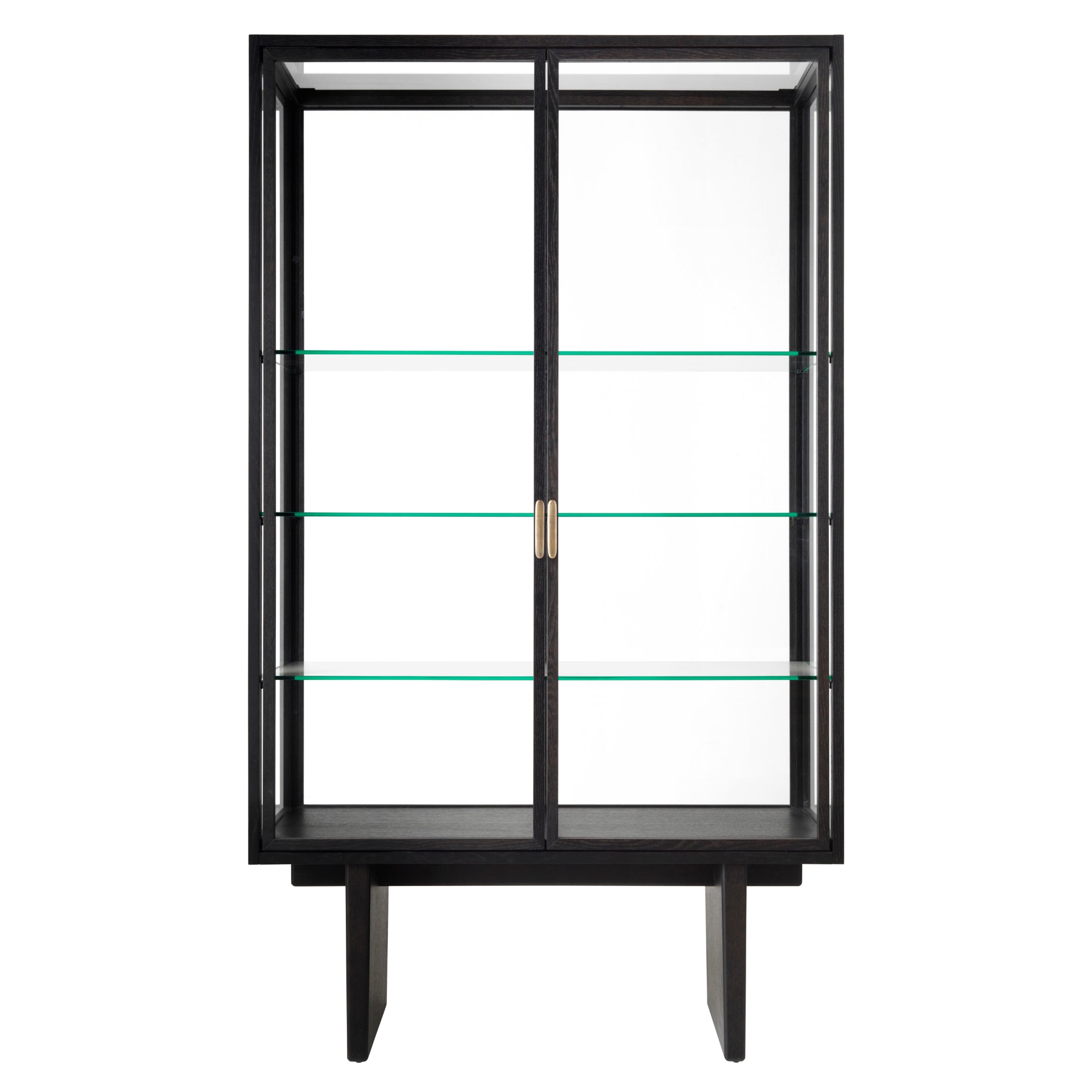 Private Vitrine: Brown + Black Stained Oak