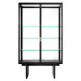 Private Vitrine: Brown + Black Stained Oak